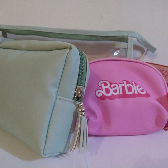 Barbie The Movie Set of Makeup Bags New Mexico Exclusive 🇲🇽 - Picture 4 of 8